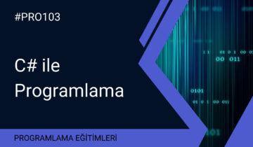 C# ile Programlama