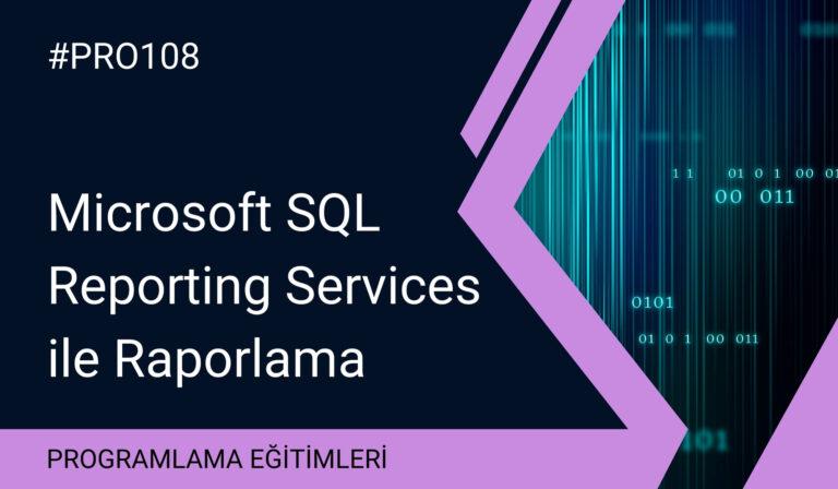 Microsoft SQL Reporting Services ile Raporlama