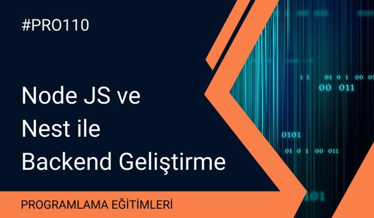 Node JS ve Nest ile Backend Geliştirme​