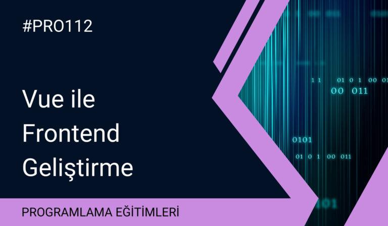 Vue ile Frontend Geliştirme​